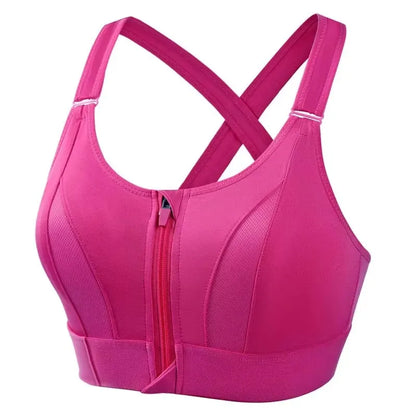 Brassière Fitness Zippée  | Maintien & Confort – SweatEase