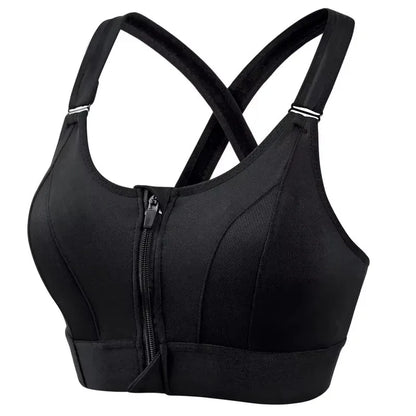 Brassière Fitness Zippée  | Maintien & Confort – SweatEase