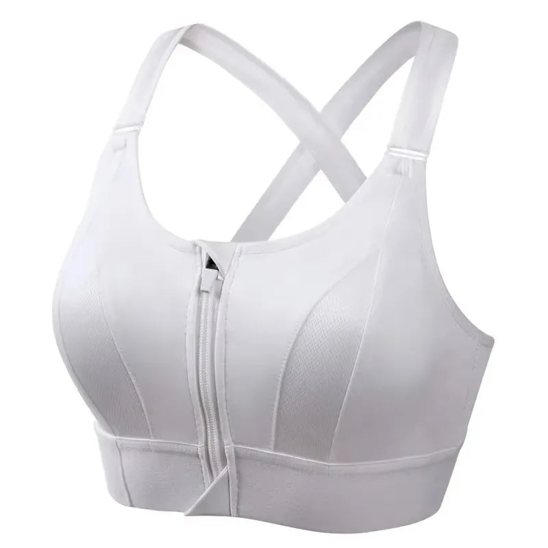 Brassière Fitness Zippée  | Maintien & Confort – SweatEase