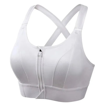 Brassière Fitness Zippée  | Maintien & Confort – SweatEase